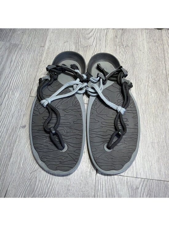 Xero Shoes Amuri Cloud Minimalist Barefoot Hiking Running Sandals M8 W9 Blk main image 4